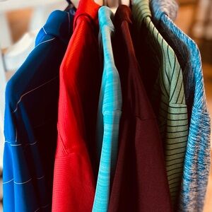 Lot of six men’s XL polo shirts